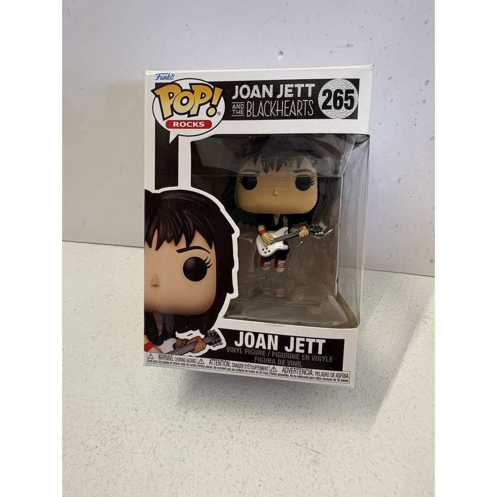 Funko Pop! Vinyl Rocks Figure #265 Joan Jett and the Blackhearts